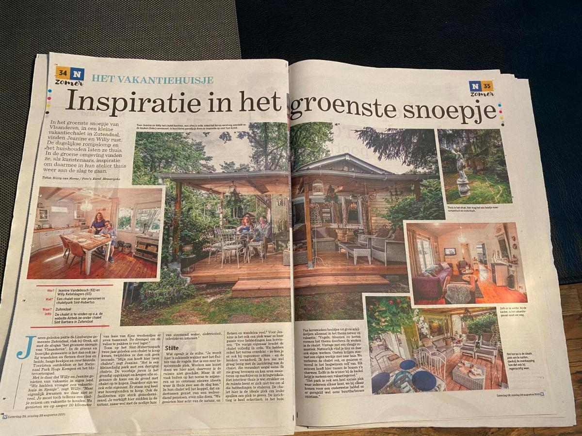 Chalet Sint Barbara Zutendaal Zewnętrze zdjęcie
